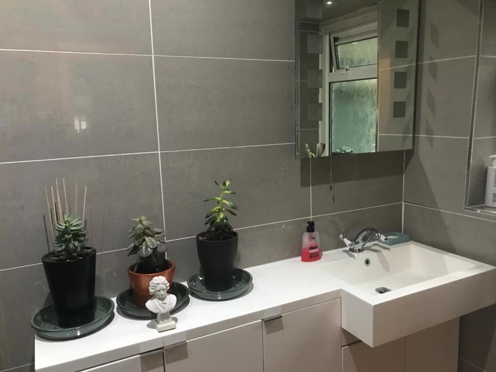 Cozy Double Bedroom In Stunning Bungalow On River Thames - Near Thorpe Park/Royal Holloway University/20Mins From Heathrow Staines-upon-Thames Kültér fotó